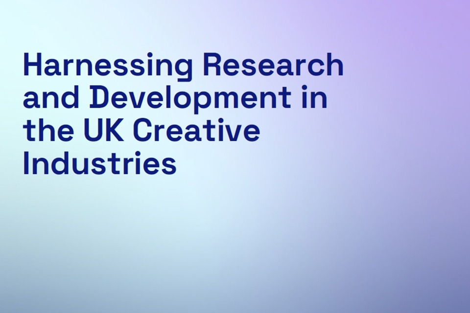 The Council for Science and Technology publishes advice on harnessing R&D in the UK’s creative industries