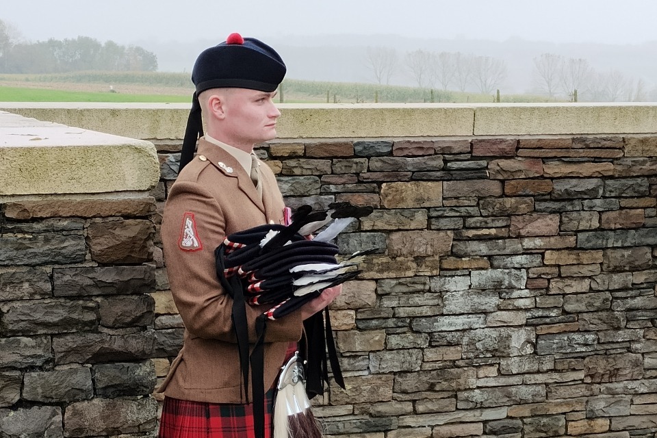 Three Great War soldiers buried with full military honours in Belgium