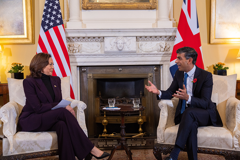 PM meeting with US Vice President Kamala Harris: 1 November 2023