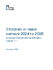 Thumbnail Children In Need Census 2024 To 2025 Business And Tech Spec V 1.1.pdf 