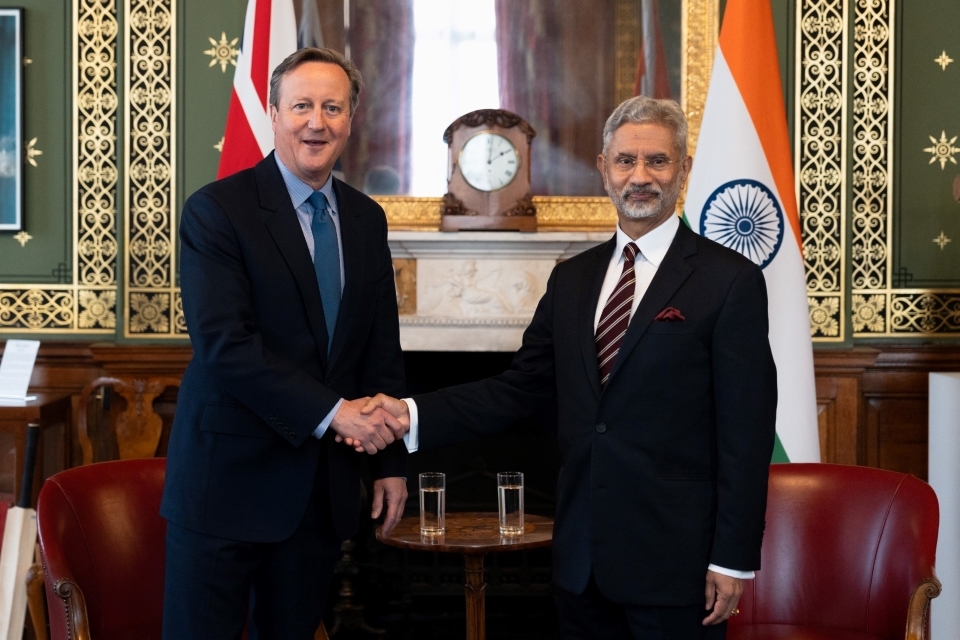 Foreign Secretary's meeting with Indian External Affairs Minister, Dr S Jaishankar, November 2023