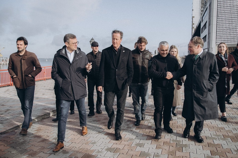 Ukraine: Foreign Secretary is first UK minister to visit Odesa