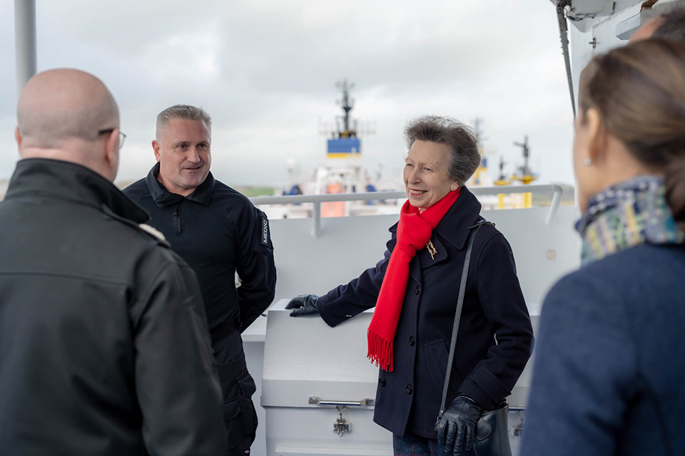 The Princess Royal hears of CNC's world leading work