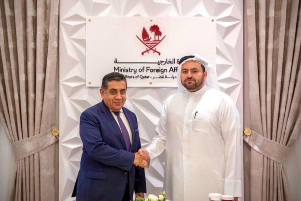 Middle East Minister visits Bahrain and Qatar for talks on crisis in Israel and Gaza