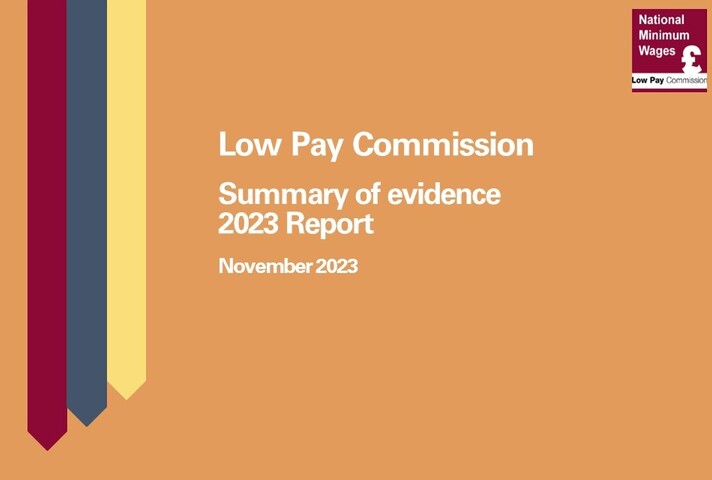 Cover of LPC's 2023 summary of evidence