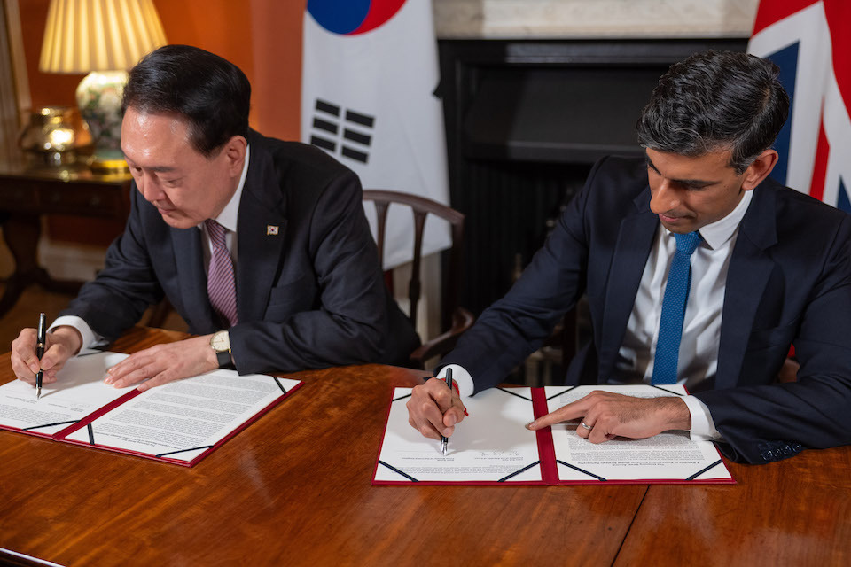 PM meeting with President Yoon Suk Yeol of the Republic of Korea: 22 November 2023