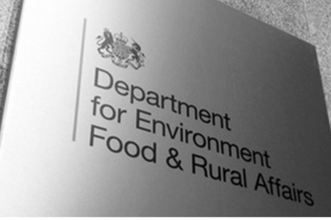 Defra logo.