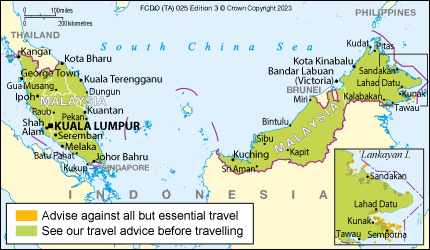 malaysia travel ban
