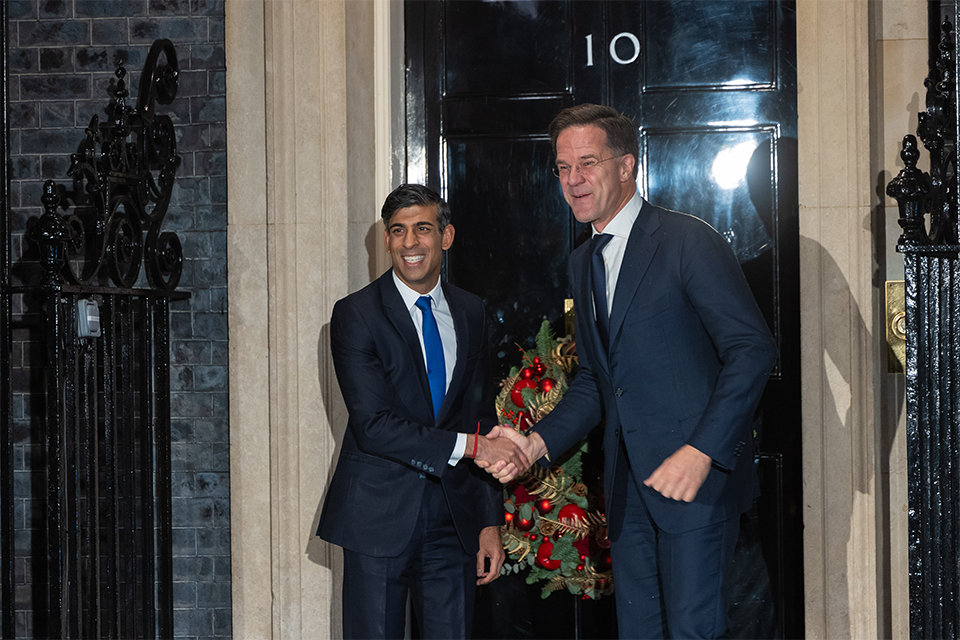 PM meeting with Prime Minister Rutte of the Netherlands: 7 December 2023