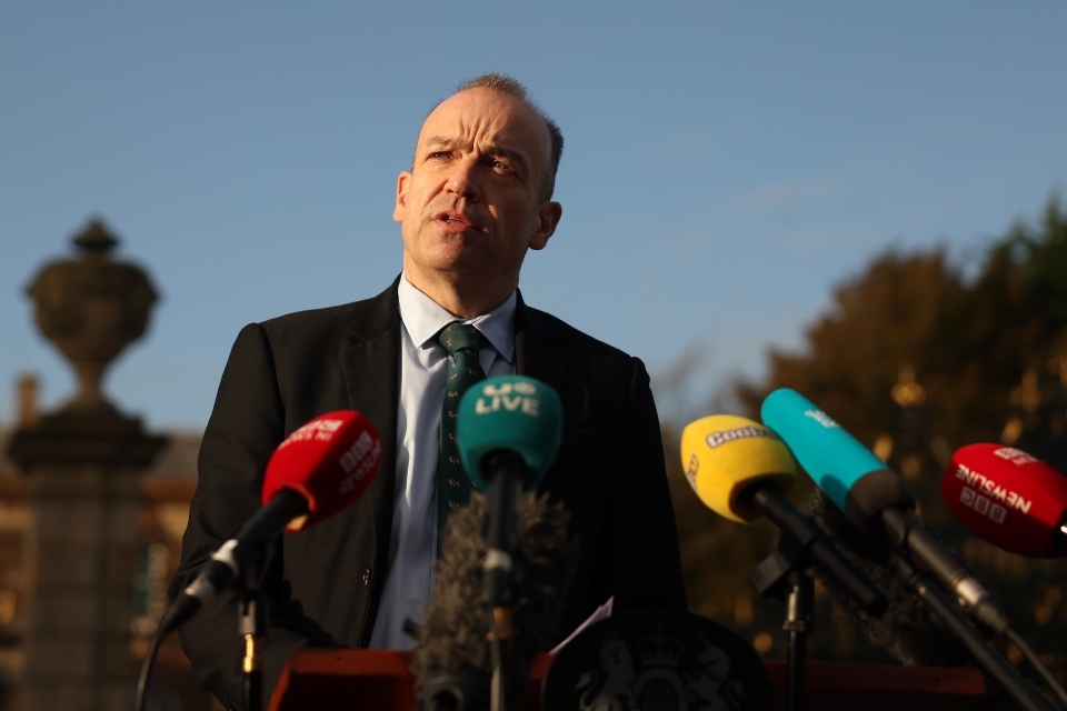 Secretary of State statement at Hillsborough Castle, 19 December