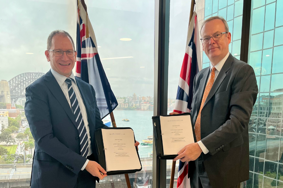 UK Export Finance and Export Finance Australia enhance relationship