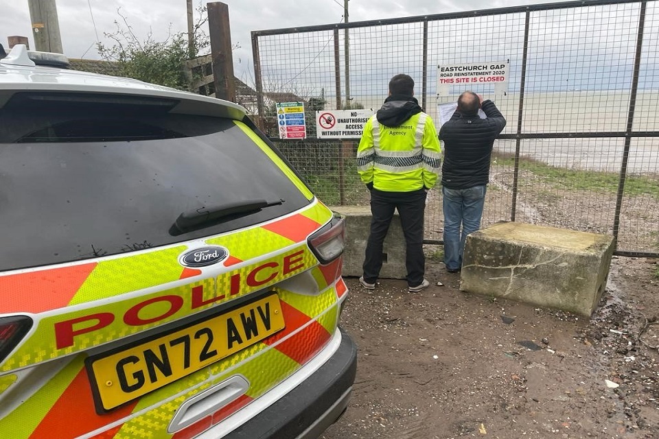 Eastchurch site remains closed by the Environment Agency GOV.UK