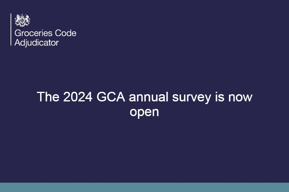 S960 GCA 2024 Annual Survey Now Open 