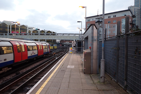 Stratford Underground station.