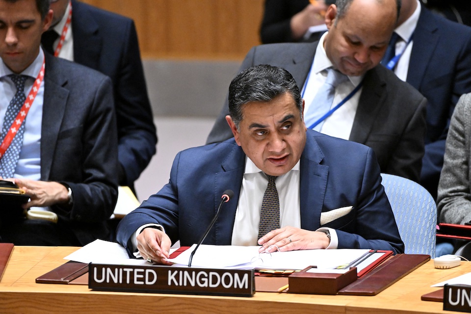 Lord (Tariq) Ahmad of Wimbledon at the United Nations Security Council
