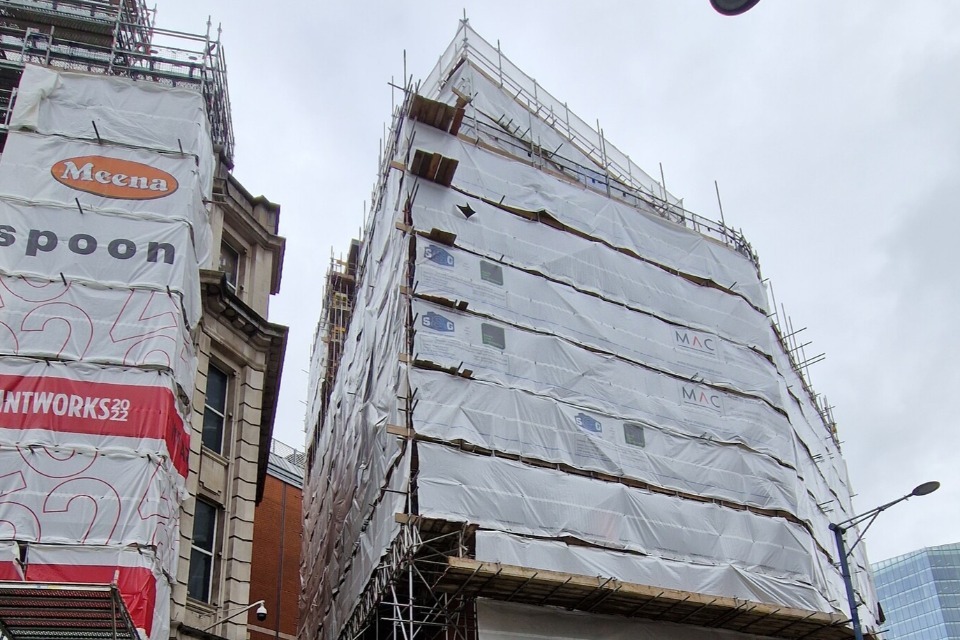 Residents of high rise residential building in Manchester can live at home safely after remediation works conclude