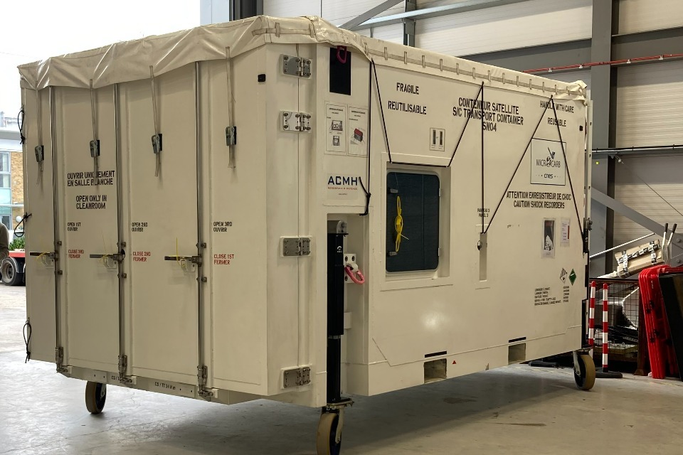 MicroCarb CO2 monitoring satellite ready for launch