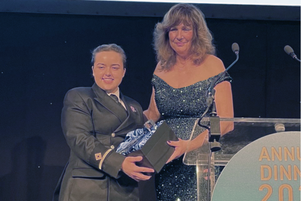 Maritime and Coastguard Agency's officer trainee of the year announced