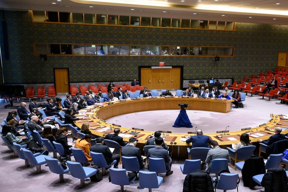 Заседание Совета Безопасности ООН по Ираку