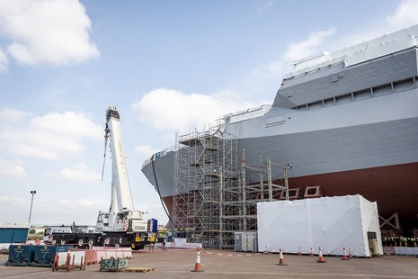 Defence shipbuilding in Scotland