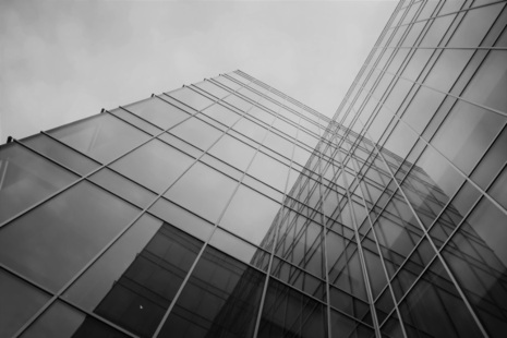 Image of glass fronted sky scrapers