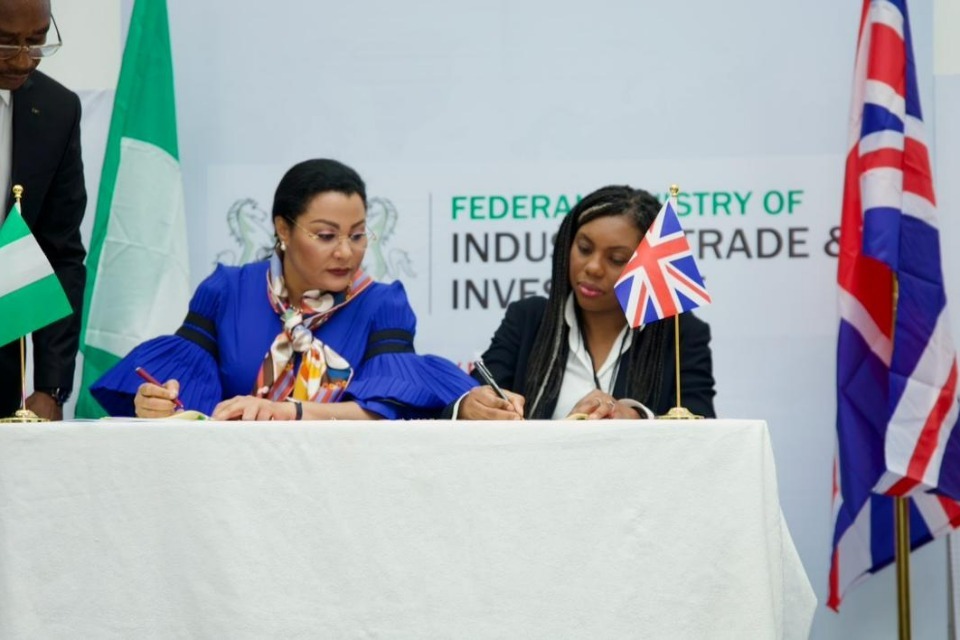 UK signs landmark economic partnership with Nigeria