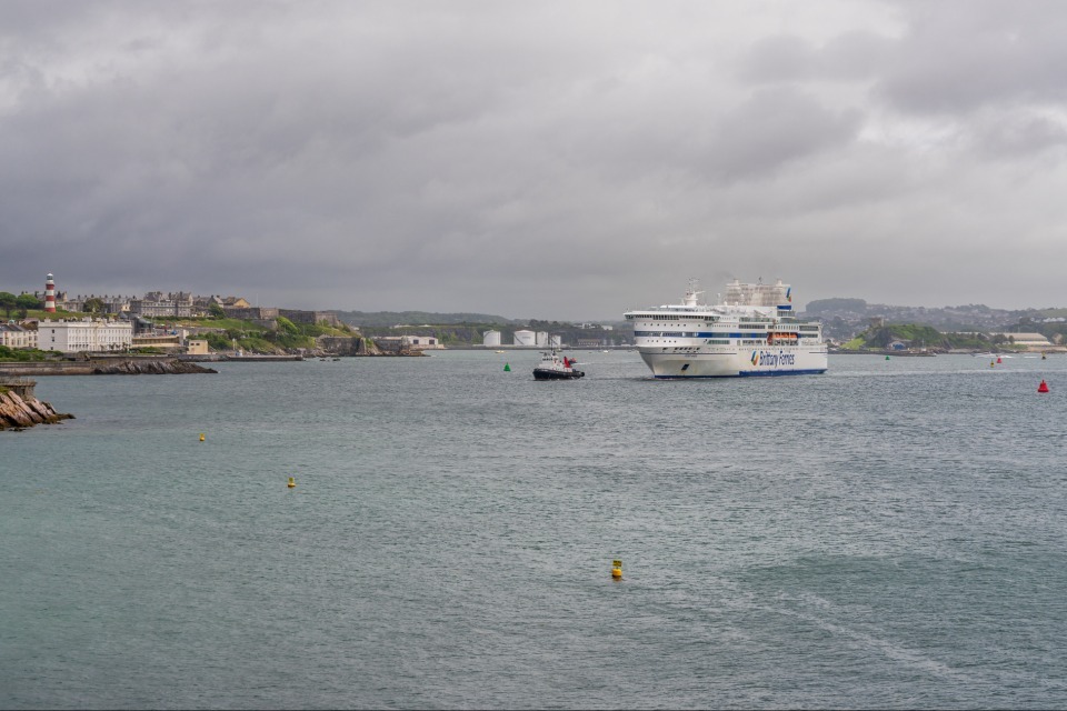New ferry passenger boarding facility in Plymouth