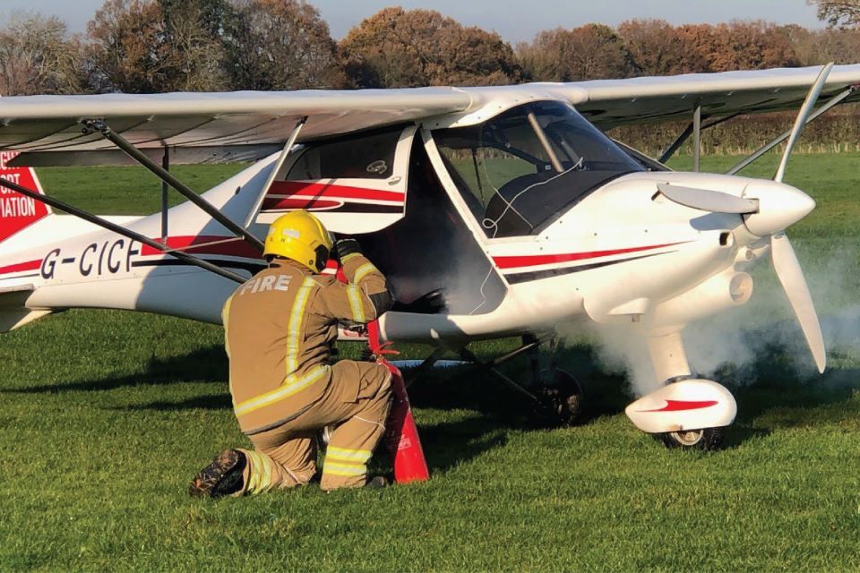 AAIB Report: Ikarus C42 FB80 Bravo, G CICF, on 8 December 2022