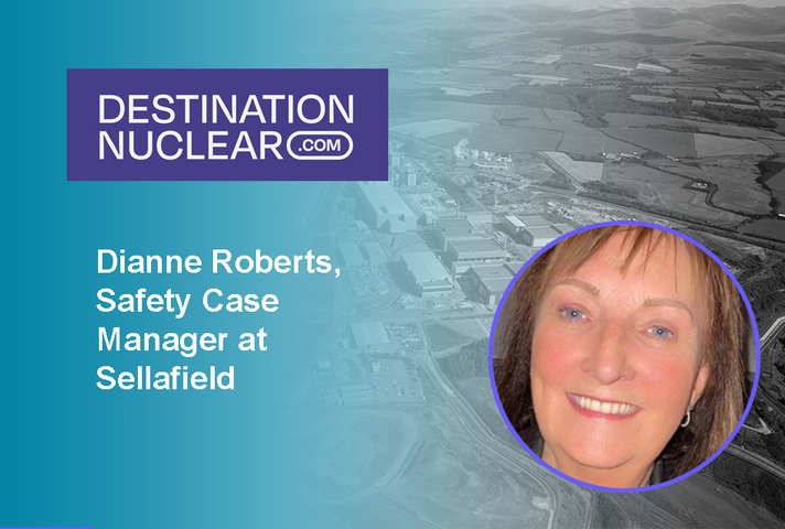Dianne Roberts, a safety case manager at Sellafield Ltd 