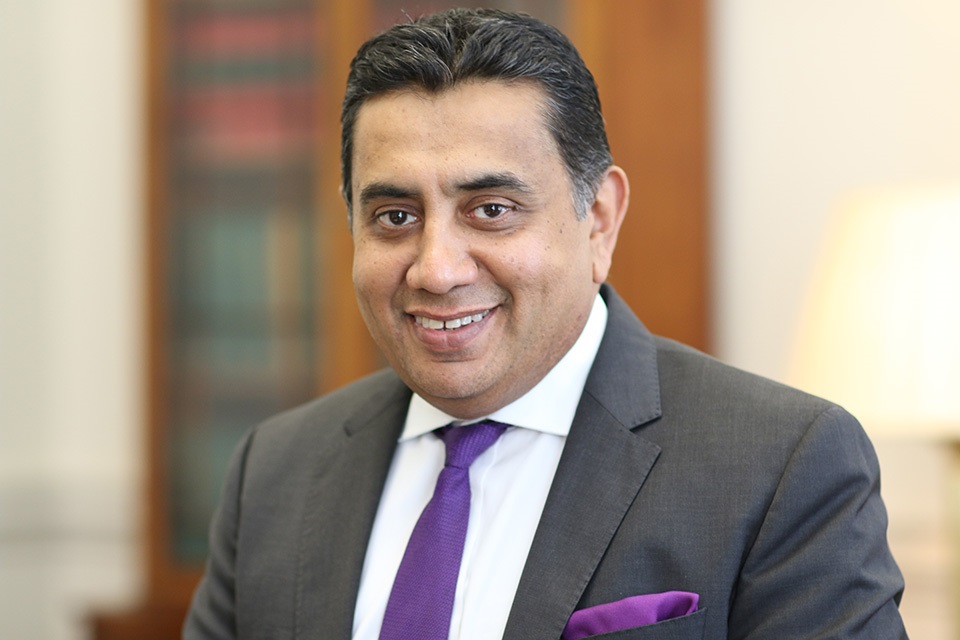 Lord (Tariq) Ahmad of Wimbledon, the UK's Minister of State (Middle East, North Africa, South Asia, United Nations and the Commonwealth)