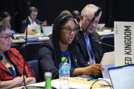 Business and Trade Secretary Kemi Badenoch at the WTO's 13th Ministerial Conference