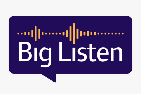 The Ofsted Big Listen logo