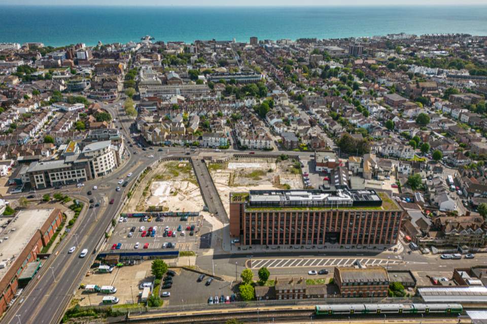 Homes England acquires Teville Gate as part of regeneration of Worthing