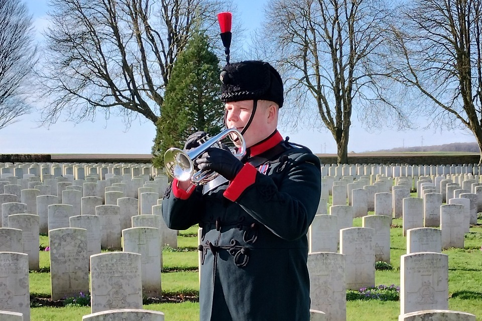 Graves of two World War One soldiers identified in France