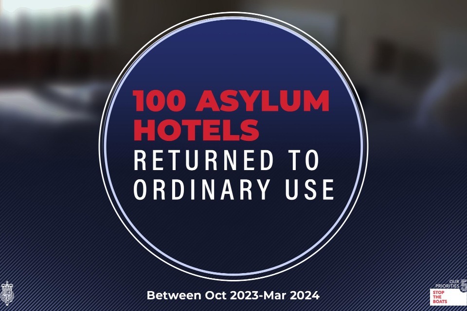 100th asylum hotel set to close next week