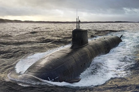 Concept image for SSN-AUKUS submarine design