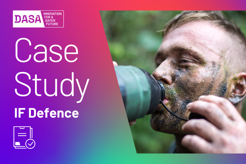 Miniature water purification technology ensures safe water for the Armed Forces, at anytime, anyplace