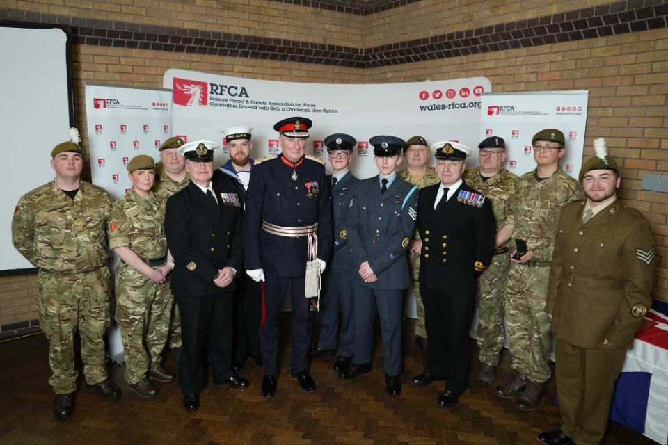 Twelve people recognised by His Majesty’s Lord-Lieutenant of Clwyd