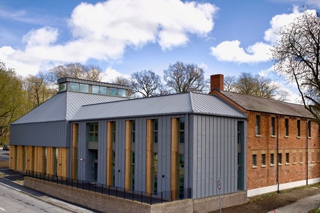 The new music facility for the British Army Band at Royal Military Academy Sandhurst. Copyright: Willmott Dixon.