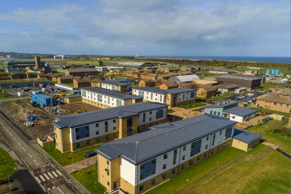 Major accommodation upgrade completed at RAF Lossiemouth - GOV.UK