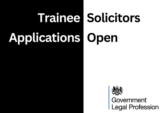 Trainee Solicitors, applications open Government Legal Profession
