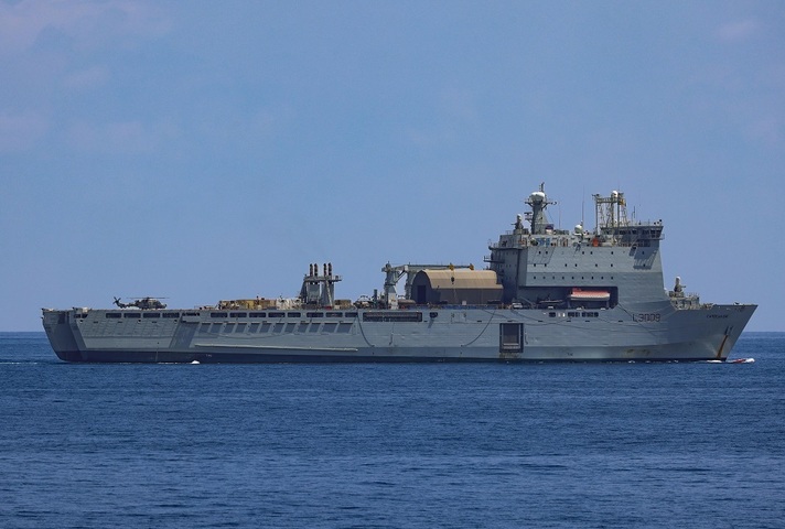 RFA Cardigan Bay pictured earlier this year