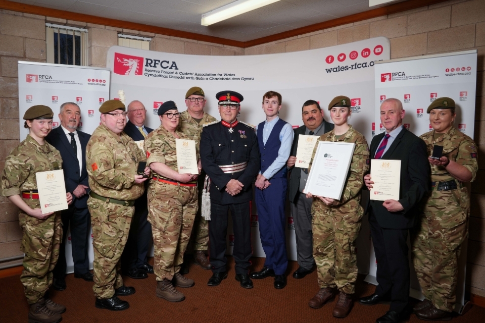 12 people recognised by His Majesty’s Lord-Lieutenant of Gwynedd