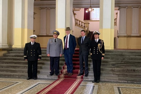 Armed Forces minister hails unity of support for Ukraine and Black Sea security during Europe visits