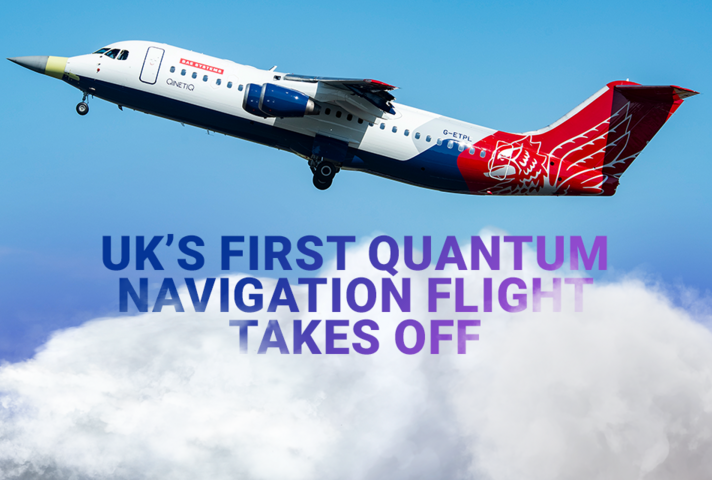 UK's first quantum navigation flight takes off