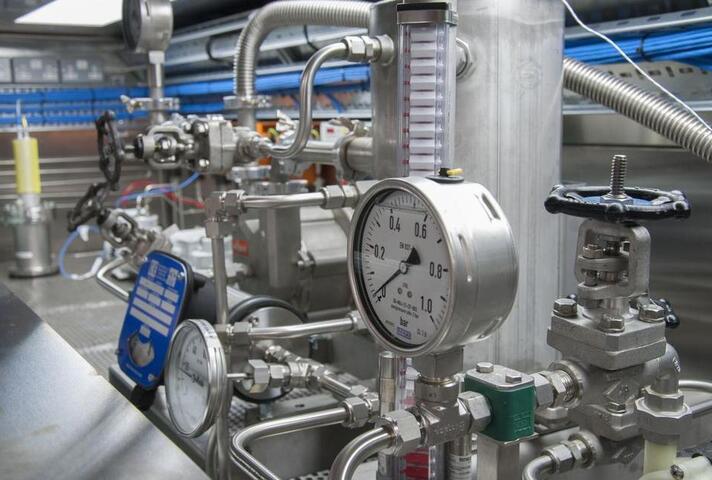 Equipment at UKAEA’s Tritium Fuel Cycle facility