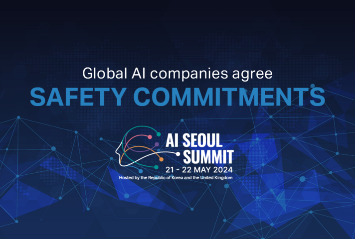 Global AI companies agree safety commitments.