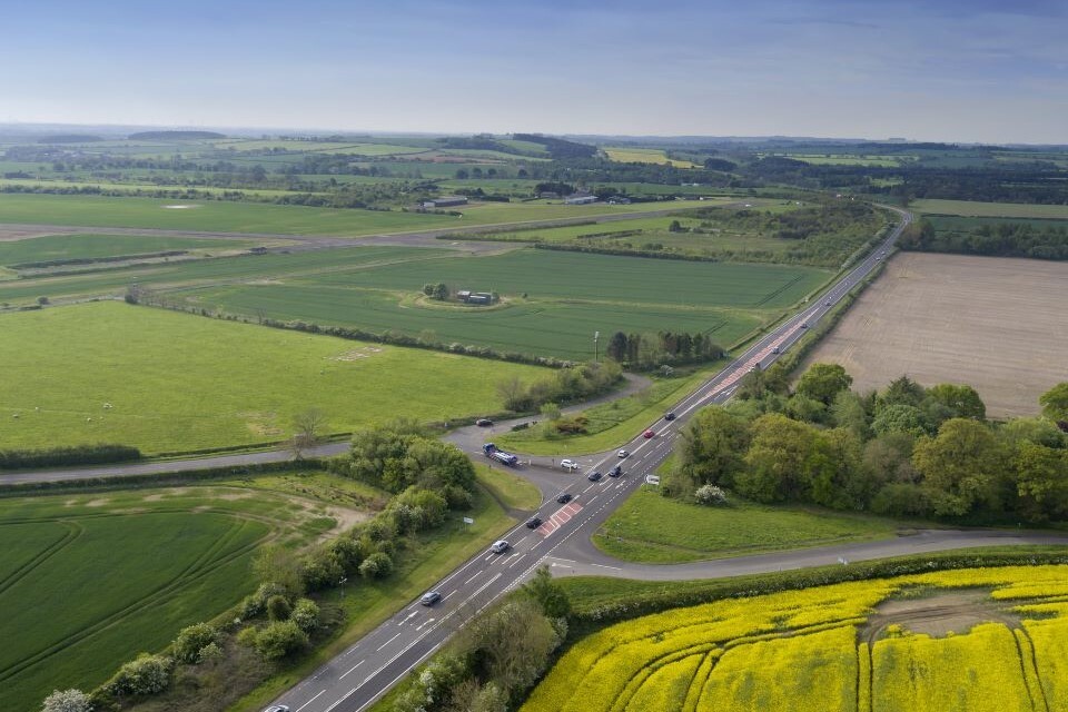A1 in Northumberland – Morpeth to Ellingham development consent decision announced 