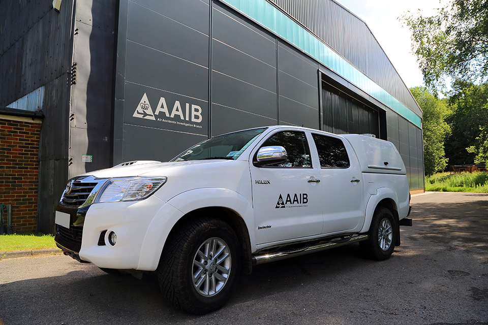 The AAIB has sent a team to Petworth, West Sussex