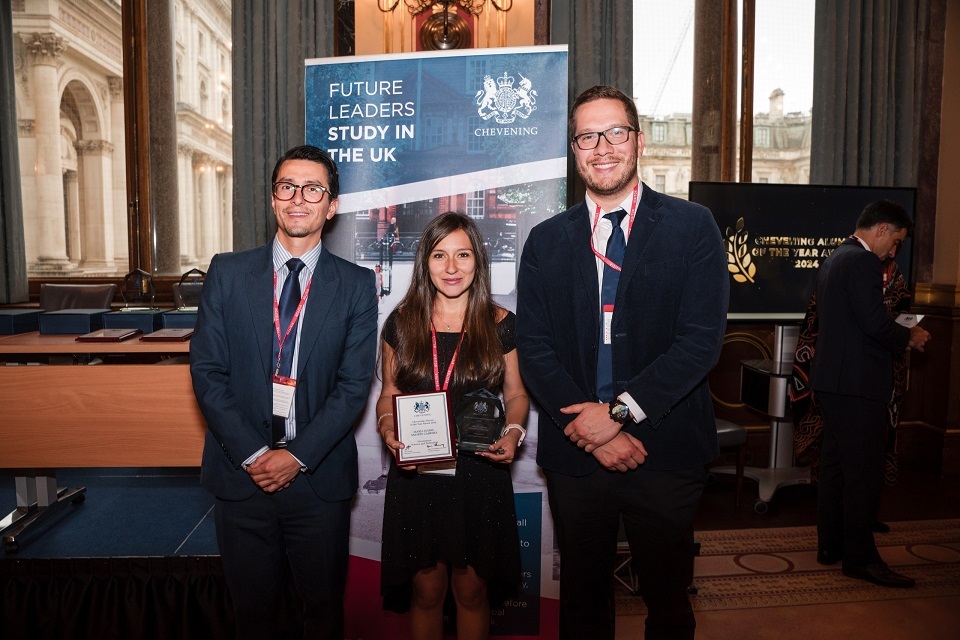 Guatemalan awarded in the UK for her scientific achievements